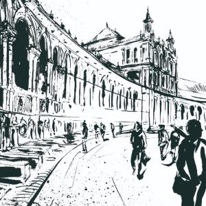 novela de flamenco plaza españa
